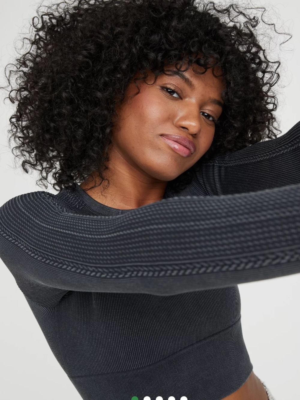 OFFLINE By Aerie Big Chill Seamless Long Sleeve T-Shirt